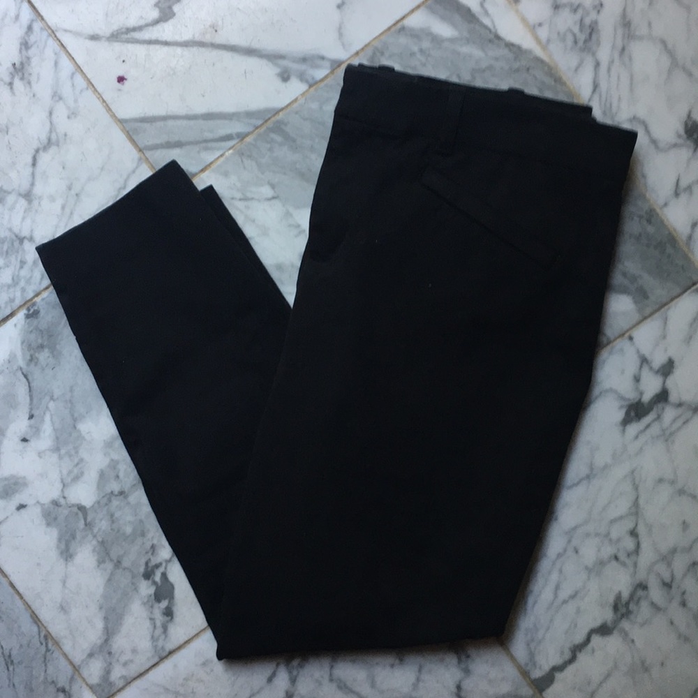 Gap Skinny Ankle Dress Pants - Black